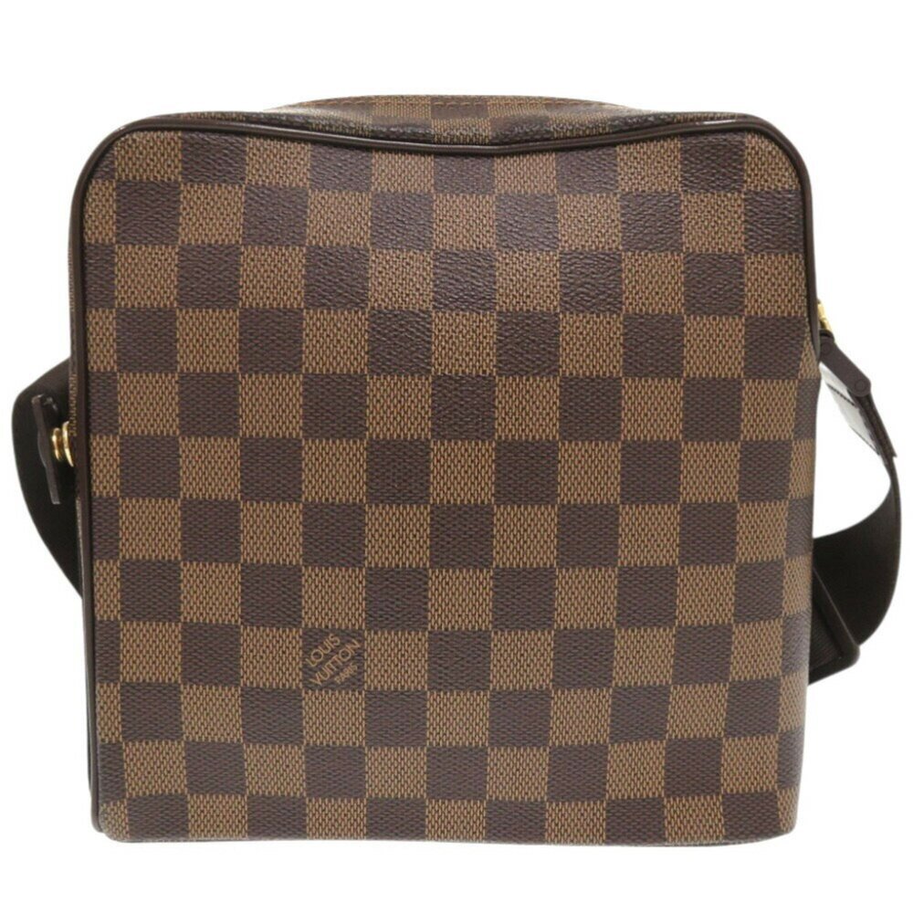 LOUIS VUITTON Authentic Brown Damier Shoulder Bag - Picture 3 of 10
